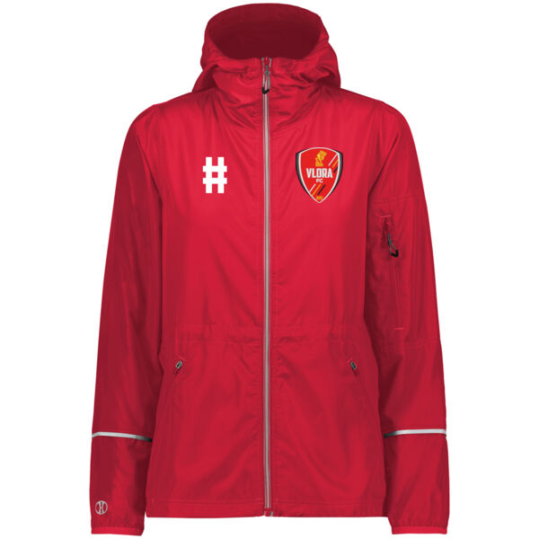 Holloway Ladies Packable Full Zip Jacket - Embroidered Logo **Add Name and/or Number for $5! EACH** Thumbnail