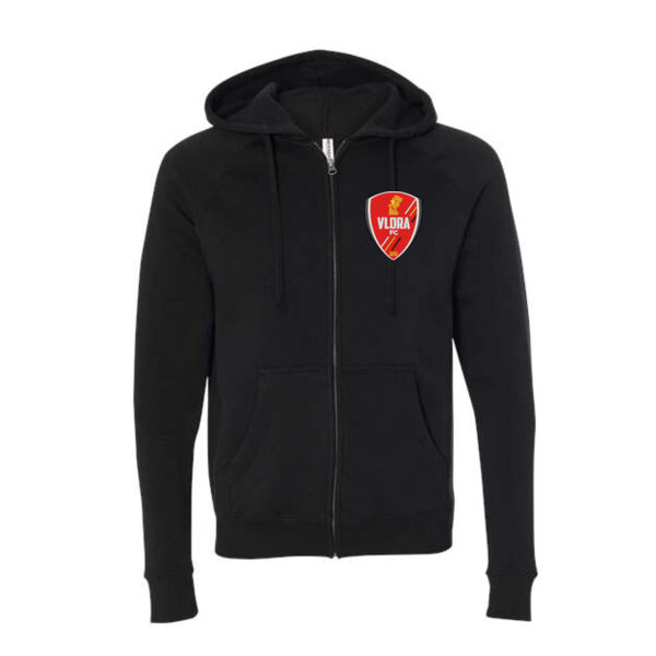 Independent Trading Co. Special Blend Raglan Full Zip Hooded Sweatshirt - Embroidered Logo Thumbnail