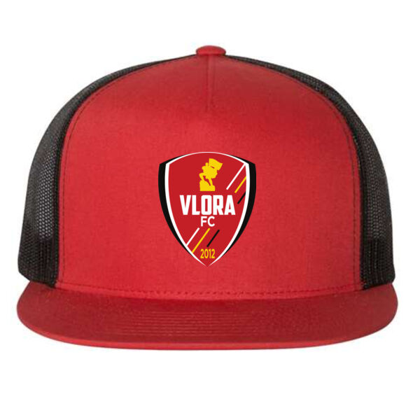 Classic Five-Panel Trucker Cap - Embroidered Logo Thumbnail