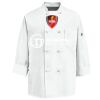Eight Knot Button Chef Coat with Thermometer Pocket Thumbnail