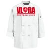 Eight Knot Button Chef Coat with Thermometer Pocket Thumbnail