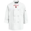 Eight Knot Button Chef Coat with Thermometer Pocket Thumbnail