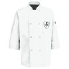 Button Chef Coat with Thermometer Pocket Thumbnail