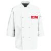 Button Chef Coat with Thermometer Pocket Thumbnail