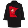 Ten Pearl Button Black Chef Coat Thumbnail